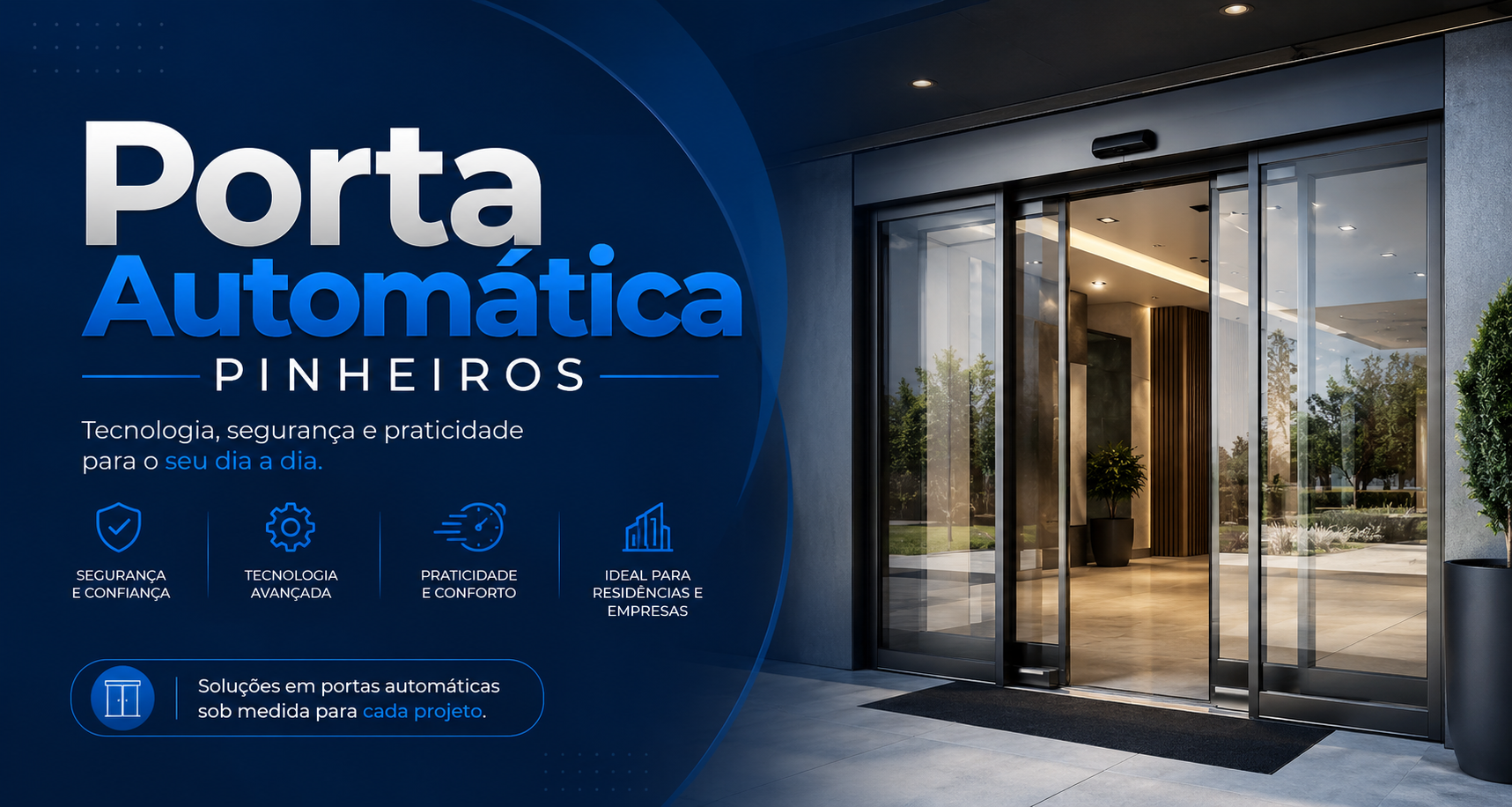 Portas Automáticas em Pinheiros