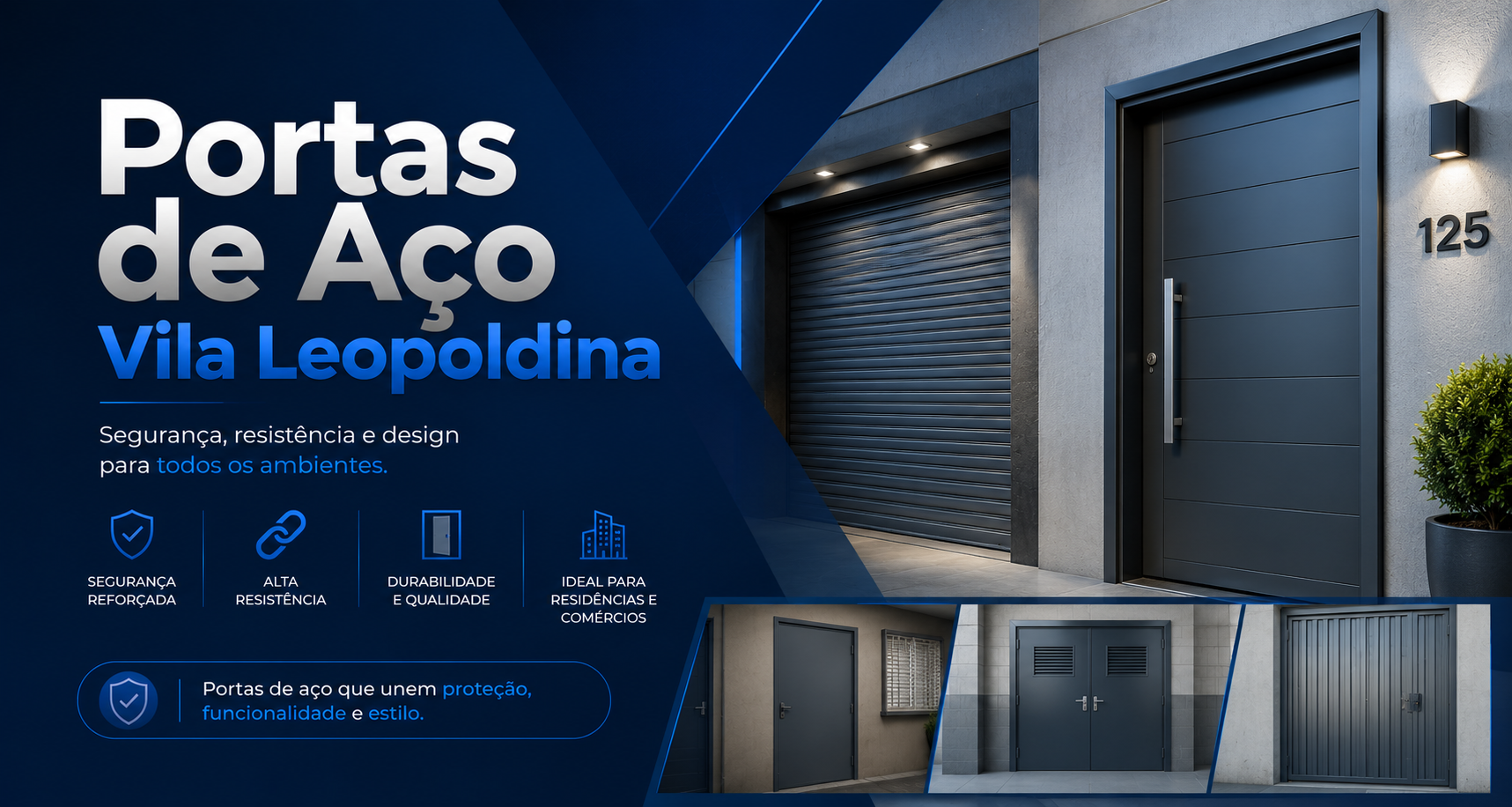 Portas de Aço Vila Leopoldina