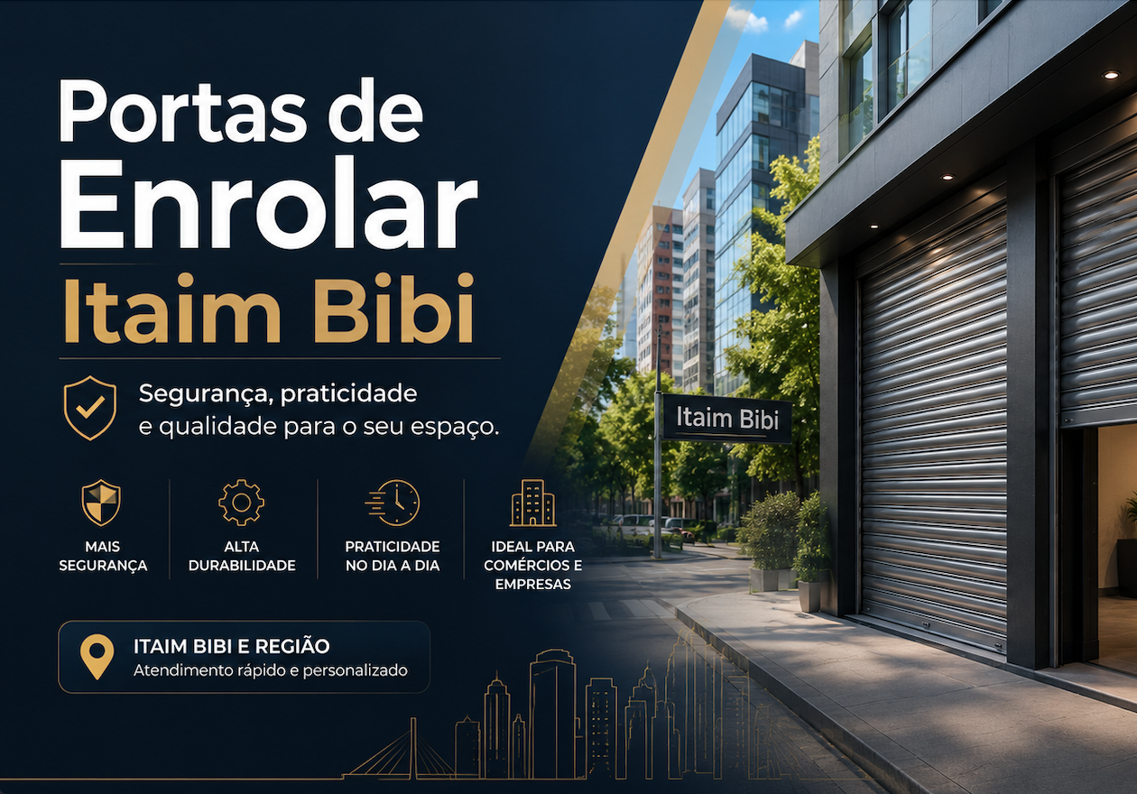 Portas de Enrolar no Itaim Bibi