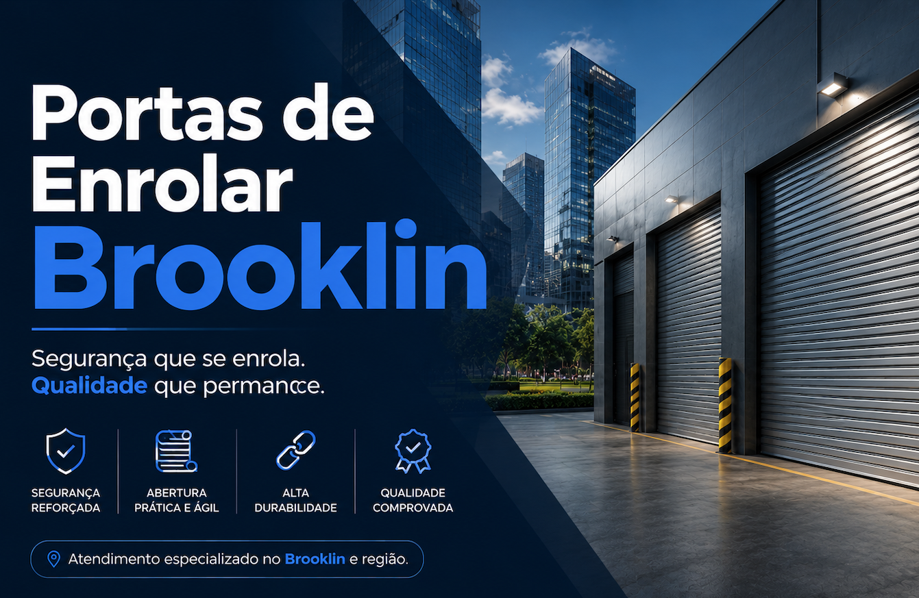 Portas de Enrolar no Brooklin